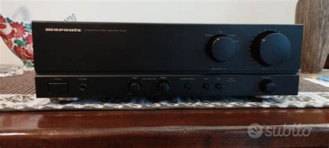 Amplificatore marantz pmChi non si informa adeguatamente in anticipo corre il rischio di ricevere amplificatore marantz pm che non hanno la funzione desiderata o sono realizzati con materiali di qualità inferiore. Se volete un prodotto che soddisfi al meglio le vostre aspettative, dovreste provare un amplificatore marantz pm.
  <p>Per i prodotti si possono trovare test online e confronti tra i prodotti.  I confronti tra i prodotti possono aiutare a confrontare le diverse funzioni o proprietà dei diversi prodotti. Di seguito, spieghiamo perché la ricerca è importante e di cosa si dovrebbe essere consapevoli quando si acquista un articolo.
</p>

<h2>Acquisto di Amplificatore marantz pm - criteri importanti</h2>

<p>Una lista di controllo può aiutarti a evitare di dover cercare informazioni sui prodotti su decine di siti web. Di seguito è riportato un esempio di una lista di controllo che può aiutarvi a trovare il prodotto giusto. Importanti criteri di acquisto includono, ad esempio:
</p><ul>
<li>Opinioni dei clienti</li>
<li>Confronti dei prezzi</li>
<li>Dettagli del prodotto</li>
<li>Termini e condizioni di consegna</li>
<li>Domande dei clienti e risposte dei marchi</li>
</ul>
<h2>Qual è l