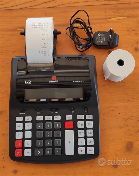 Calcolatrice scriventeChi non si informa adeguatamente in anticipo corre il rischio di ricevere calcolatrice scrivente che non hanno la funzione desiderata o sono realizzati con materiali di qualità inferiore. Se volete un prodotto che soddisfi al meglio le vostre aspettative, dovreste provare un calcolatrice scrivente.
  <p>Per i prodotti si possono trovare test online e confronti tra i prodotti.  I confronti tra i prodotti possono aiutare a confrontare le diverse funzioni o proprietà dei diversi prodotti. Di seguito, spieghiamo perché la ricerca è importante e di cosa si dovrebbe essere consapevoli quando si acquista un articolo.
</p>

<h2>Acquisto di Calcolatrice scrivente - criteri importanti</h2>

<p>Una lista di controllo può aiutarti a evitare di dover cercare informazioni sui prodotti su decine di siti web. Di seguito è riportato un esempio di una lista di controllo che può aiutarvi a trovare il prodotto giusto. Importanti criteri di acquisto includono, ad esempio:
</p><ul>
<li>Opinioni dei clienti</li>
<li>Confronti dei prezzi</li>
<li>Dettagli del prodotto</li>
<li>Termini e condizioni di consegna</li>
<li>Domande dei clienti e risposte dei marchi</li>
</ul>
<h2>Qual è l