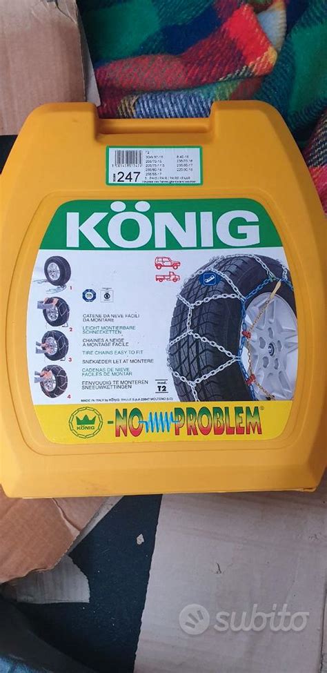 Catene konig 247Chi non si informa adeguatamente in anticipo corre il rischio di ricevere catene konig 247 che non hanno la funzione desiderata o sono realizzati con materiali di qualità inferiore. Se volete un prodotto che soddisfi al meglio le vostre aspettative, dovreste provare un catene konig 247.
  <p>Per i prodotti si possono trovare test online e confronti tra i prodotti.  I confronti tra i prodotti possono aiutare a confrontare le diverse funzioni o proprietà dei diversi prodotti. Di seguito, spieghiamo perché la ricerca è importante e di cosa si dovrebbe essere consapevoli quando si acquista un articolo.
</p>

<h2>Acquisto di Catene konig 247 - criteri importanti</h2>

<p>Una lista di controllo può aiutarti a evitare di dover cercare informazioni sui prodotti su decine di siti web. Di seguito è riportato un esempio di una lista di controllo che può aiutarvi a trovare il prodotto giusto. Importanti criteri di acquisto includono, ad esempio:
</p><ul>
<li>Opinioni dei clienti</li>
<li>Confronti dei prezzi</li>
<li>Dettagli del prodotto</li>
<li>Termini e condizioni di consegna</li>
<li>Domande dei clienti e risposte dei marchi</li>
</ul>
<h2>Qual è l