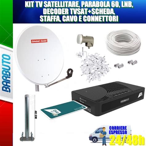 Kit parabola lnbChi non si informa adeguatamente in anticipo corre il rischio di ricevere kit parabola lnb che non hanno la funzione desiderata o sono realizzati con materiali di qualità inferiore. Se volete un prodotto che soddisfi al meglio le vostre aspettative, dovreste provare un kit parabola lnb.
  <p>Per i prodotti si possono trovare test online e confronti tra i prodotti.  I confronti tra i prodotti possono aiutare a confrontare le diverse funzioni o proprietà dei diversi prodotti. Di seguito, spieghiamo perché la ricerca è importante e di cosa si dovrebbe essere consapevoli quando si acquista un articolo.
</p>

<h2>Acquisto di Kit parabola lnb - criteri importanti</h2>

<p>Una lista di controllo può aiutarti a evitare di dover cercare informazioni sui prodotti su decine di siti web. Di seguito è riportato un esempio di una lista di controllo che può aiutarvi a trovare il prodotto giusto. Importanti criteri di acquisto includono, ad esempio:
</p><ul>
<li>Opinioni dei clienti</li>
<li>Confronti dei prezzi</li>
<li>Dettagli del prodotto</li>
<li>Termini e condizioni di consegna</li>
<li>Domande dei clienti e risposte dei marchi</li>
</ul>
<h2>Qual è l