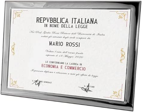 Laurea argento portaChi non si informa adeguatamente in anticipo corre il rischio di ricevere laurea argento porta che non hanno la funzione desiderata o sono realizzati con materiali di qualità inferiore. Se volete un prodotto che soddisfi al meglio le vostre aspettative, dovreste provare un laurea argento porta.
  <p>Per i prodotti si possono trovare test online e confronti tra i prodotti.  I confronti tra i prodotti possono aiutare a confrontare le diverse funzioni o proprietà dei diversi prodotti. Di seguito, spieghiamo perché la ricerca è importante e di cosa si dovrebbe essere consapevoli quando si acquista un articolo.
</p>

<h2>Acquisto di Laurea argento porta - criteri importanti</h2>

<p>Una lista di controllo può aiutarti a evitare di dover cercare informazioni sui prodotti su decine di siti web. Di seguito è riportato un esempio di una lista di controllo che può aiutarvi a trovare il prodotto giusto. Importanti criteri di acquisto includono, ad esempio:
</p><ul>
<li>Opinioni dei clienti</li>
<li>Confronti dei prezzi</li>
<li>Dettagli del prodotto</li>
<li>Termini e condizioni di consegna</li>
<li>Domande dei clienti e risposte dei marchi</li>
</ul>
<h2>Qual è l
