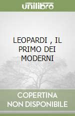 Libro leopardi primoChi non si informa adeguatamente in anticipo corre il rischio di ricevere libro leopardi primo che non hanno la funzione desiderata o sono realizzati con materiali di qualità inferiore. Se volete un prodotto che soddisfi al meglio le vostre aspettative, dovreste provare un libro leopardi primo.
  <p>Per i prodotti si possono trovare test online e confronti tra i prodotti.  I confronti tra i prodotti possono aiutare a confrontare le diverse funzioni o proprietà dei diversi prodotti. Di seguito, spieghiamo perché la ricerca è importante e di cosa si dovrebbe essere consapevoli quando si acquista un articolo.
</p>

<h2>Acquisto di Libro leopardi primo - criteri importanti</h2>

<p>Una lista di controllo può aiutarti a evitare di dover cercare informazioni sui prodotti su decine di siti web. Di seguito è riportato un esempio di una lista di controllo che può aiutarvi a trovare il prodotto giusto. Importanti criteri di acquisto includono, ad esempio:
</p><ul>
<li>Opinioni dei clienti</li>
<li>Confronti dei prezzi</li>
<li>Dettagli del prodotto</li>
<li>Termini e condizioni di consegna</li>
<li>Domande dei clienti e risposte dei marchi</li>
</ul>
<h2>Qual è l