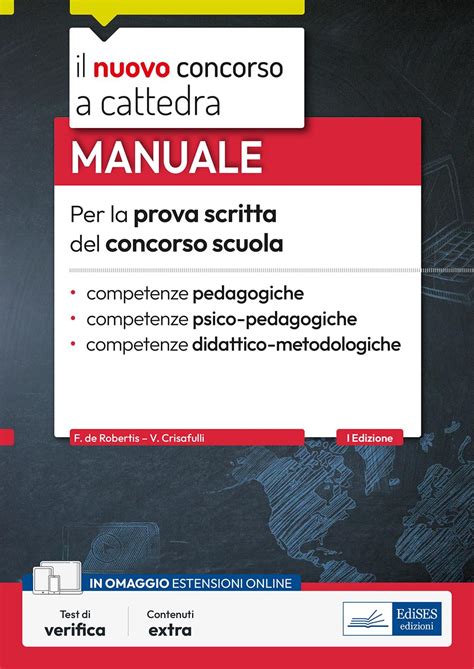 Manuale concorso scuolaChi non si informa adeguatamente in anticipo corre il rischio di ricevere manuale concorso scuola che non hanno la funzione desiderata o sono realizzati con materiali di qualità inferiore. Se volete un prodotto che soddisfi al meglio le vostre aspettative, dovreste provare un manuale concorso scuola.
  <p>Per i prodotti si possono trovare test online e confronti tra i prodotti.  I confronti tra i prodotti possono aiutare a confrontare le diverse funzioni o proprietà dei diversi prodotti. Di seguito, spieghiamo perché la ricerca è importante e di cosa si dovrebbe essere consapevoli quando si acquista un articolo.
</p>

<h2>Acquisto di Manuale concorso scuola - criteri importanti</h2>

<p>Una lista di controllo può aiutarti a evitare di dover cercare informazioni sui prodotti su decine di siti web. Di seguito è riportato un esempio di una lista di controllo che può aiutarvi a trovare il prodotto giusto. Importanti criteri di acquisto includono, ad esempio:
</p><ul>
<li>Opinioni dei clienti</li>
<li>Confronti dei prezzi</li>
<li>Dettagli del prodotto</li>
<li>Termini e condizioni di consegna</li>
<li>Domande dei clienti e risposte dei marchi</li>
</ul>
<h2>Qual è l