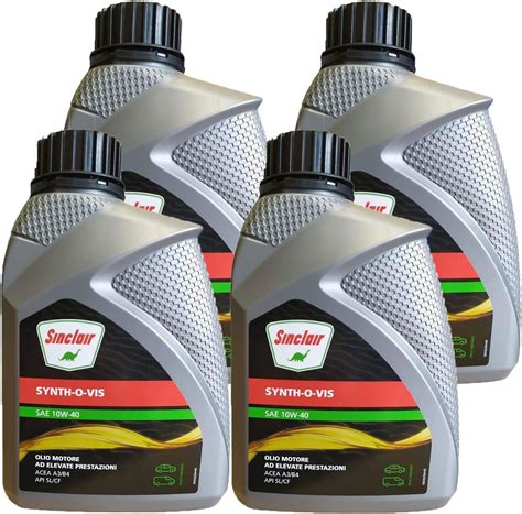 Olio sinclairChi non si informa adeguatamente in anticipo corre il rischio di ricevere olio sinclair che non hanno la funzione desiderata o sono realizzati con materiali di qualità inferiore. Se volete un prodotto che soddisfi al meglio le vostre aspettative, dovreste provare un olio sinclair.
  <p>Per i prodotti si possono trovare test online e confronti tra i prodotti.  I confronti tra i prodotti possono aiutare a confrontare le diverse funzioni o proprietà dei diversi prodotti. Di seguito, spieghiamo perché la ricerca è importante e di cosa si dovrebbe essere consapevoli quando si acquista un articolo.
</p>

<h2>Acquisto di Olio sinclair - criteri importanti</h2>

<p>Una lista di controllo può aiutarti a evitare di dover cercare informazioni sui prodotti su decine di siti web. Di seguito è riportato un esempio di una lista di controllo che può aiutarvi a trovare il prodotto giusto. Importanti criteri di acquisto includono, ad esempio:
</p><ul>
<li>Opinioni dei clienti</li>
<li>Confronti dei prezzi</li>
<li>Dettagli del prodotto</li>
<li>Termini e condizioni di consegna</li>
<li>Domande dei clienti e risposte dei marchi</li>
</ul>
<h2>Qual è l