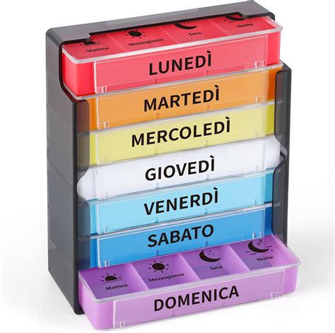 Porta pilloleChi non si informa adeguatamente in anticipo corre il rischio di ricevere porta pillole che non hanno la funzione desiderata o sono realizzati con materiali di qualità inferiore. Se volete un prodotto che soddisfi al meglio le vostre aspettative, dovreste provare un porta pillole.
  <p>Per i prodotti si possono trovare test online e confronti tra i prodotti.  I confronti tra i prodotti possono aiutare a confrontare le diverse funzioni o proprietà dei diversi prodotti. Di seguito, spieghiamo perché la ricerca è importante e di cosa si dovrebbe essere consapevoli quando si acquista un articolo.
</p>

<h2>Acquisto di Porta pillole - criteri importanti</h2>

<p>Una lista di controllo può aiutarti a evitare di dover cercare informazioni sui prodotti su decine di siti web. Di seguito è riportato un esempio di una lista di controllo che può aiutarvi a trovare il prodotto giusto. Importanti criteri di acquisto includono, ad esempio:
</p><ul>
<li>Opinioni dei clienti</li>
<li>Confronti dei prezzi</li>
<li>Dettagli del prodotto</li>
<li>Termini e condizioni di consegna</li>
<li>Domande dei clienti e risposte dei marchi</li>
</ul>
<h2>Qual è l
