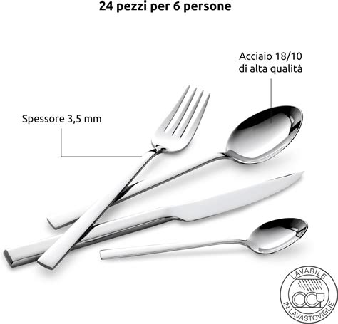 Set posate acciaioChi non si informa adeguatamente in anticipo corre il rischio di ricevere set posate acciaio che non hanno la funzione desiderata o sono realizzati con materiali di qualità inferiore. Se volete un prodotto che soddisfi al meglio le vostre aspettative, dovreste provare un set posate acciaio.
  <p>Per i prodotti si possono trovare test online e confronti tra i prodotti.  I confronti tra i prodotti possono aiutare a confrontare le diverse funzioni o proprietà dei diversi prodotti. Di seguito, spieghiamo perché la ricerca è importante e di cosa si dovrebbe essere consapevoli quando si acquista un articolo.
</p>

<h2>Acquisto di Set posate acciaio - criteri importanti</h2>

<p>Una lista di controllo può aiutarti a evitare di dover cercare informazioni sui prodotti su decine di siti web. Di seguito è riportato un esempio di una lista di controllo che può aiutarvi a trovare il prodotto giusto. Importanti criteri di acquisto includono, ad esempio:
</p><ul>
<li>Opinioni dei clienti</li>
<li>Confronti dei prezzi</li>
<li>Dettagli del prodotto</li>
<li>Termini e condizioni di consegna</li>
<li>Domande dei clienti e risposte dei marchi</li>
</ul>
<h2>Qual è l