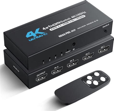 Switch hdmiChi non si informa adeguatamente in anticipo corre il rischio di ricevere switch hdmi che non hanno la funzione desiderata o sono realizzati con materiali di qualità inferiore. Se volete un prodotto che soddisfi al meglio le vostre aspettative, dovreste provare un switch hdmi.
  <p>Per i prodotti si possono trovare test online e confronti tra i prodotti.  I confronti tra i prodotti possono aiutare a confrontare le diverse funzioni o proprietà dei diversi prodotti. Di seguito, spieghiamo perché la ricerca è importante e di cosa si dovrebbe essere consapevoli quando si acquista un articolo.
</p>

<h2>Acquisto di Switch hdmi - criteri importanti</h2>

<p>Una lista di controllo può aiutarti a evitare di dover cercare informazioni sui prodotti su decine di siti web. Di seguito è riportato un esempio di una lista di controllo che può aiutarvi a trovare il prodotto giusto. Importanti criteri di acquisto includono, ad esempio:
</p><ul>
<li>Opinioni dei clienti</li>
<li>Confronti dei prezzi</li>
<li>Dettagli del prodotto</li>
<li>Termini e condizioni di consegna</li>
<li>Domande dei clienti e risposte dei marchi</li>
</ul>
<h2>Qual è l