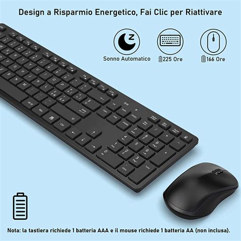 Tastiera piu mouseChi non si informa adeguatamente in anticipo corre il rischio di ricevere tastiera piu mouse che non hanno la funzione desiderata o sono realizzati con materiali di qualità inferiore. Se volete un prodotto che soddisfi al meglio le vostre aspettative, dovreste provare un tastiera piu mouse.
  <p>Per i prodotti si possono trovare test online e confronti tra i prodotti.  I confronti tra i prodotti possono aiutare a confrontare le diverse funzioni o proprietà dei diversi prodotti. Di seguito, spieghiamo perché la ricerca è importante e di cosa si dovrebbe essere consapevoli quando si acquista un articolo.
</p>

<h2>Acquisto di Tastiera piu mouse - criteri importanti</h2>

<p>Una lista di controllo può aiutarti a evitare di dover cercare informazioni sui prodotti su decine di siti web. Di seguito è riportato un esempio di una lista di controllo che può aiutarvi a trovare il prodotto giusto. Importanti criteri di acquisto includono, ad esempio:
</p><ul>
<li>Opinioni dei clienti</li>
<li>Confronti dei prezzi</li>
<li>Dettagli del prodotto</li>
<li>Termini e condizioni di consegna</li>
<li>Domande dei clienti e risposte dei marchi</li>
</ul>
<h2>Qual è l