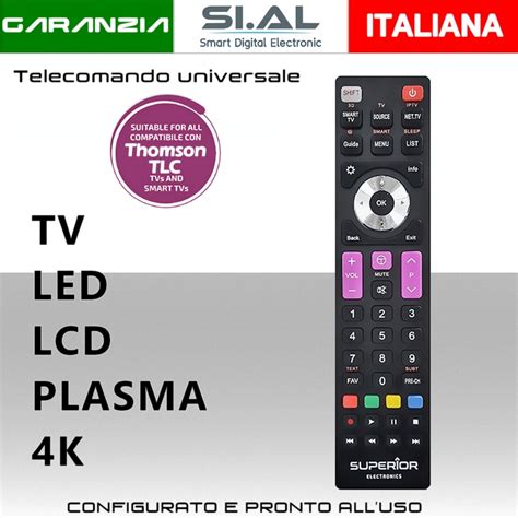 Telecomando thomsonChi non si informa adeguatamente in anticipo corre il rischio di ricevere telecomando thomson che non hanno la funzione desiderata o sono realizzati con materiali di qualità inferiore. Se volete un prodotto che soddisfi al meglio le vostre aspettative, dovreste provare un telecomando thomson.
  <p>Per i prodotti si possono trovare test online e confronti tra i prodotti.  I confronti tra i prodotti possono aiutare a confrontare le diverse funzioni o proprietà dei diversi prodotti. Di seguito, spieghiamo perché la ricerca è importante e di cosa si dovrebbe essere consapevoli quando si acquista un articolo.
</p>

<h2>Acquisto di Telecomando thomson - criteri importanti</h2>

<p>Una lista di controllo può aiutarti a evitare di dover cercare informazioni sui prodotti su decine di siti web. Di seguito è riportato un esempio di una lista di controllo che può aiutarvi a trovare il prodotto giusto. Importanti criteri di acquisto includono, ad esempio:
</p><ul>
<li>Opinioni dei clienti</li>
<li>Confronti dei prezzi</li>
<li>Dettagli del prodotto</li>
<li>Termini e condizioni di consegna</li>
<li>Domande dei clienti e risposte dei marchi</li>
</ul>
<h2>Qual è l
