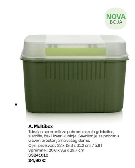 Tupperware multiboxChi non si informa adeguatamente in anticipo corre il rischio di ricevere tupperware multibox che non hanno la funzione desiderata o sono realizzati con materiali di qualità inferiore. Se volete un prodotto che soddisfi al meglio le vostre aspettative, dovreste provare un tupperware multibox.
  <p>Per i prodotti si possono trovare test online e confronti tra i prodotti.  I confronti tra i prodotti possono aiutare a confrontare le diverse funzioni o proprietà dei diversi prodotti. Di seguito, spieghiamo perché la ricerca è importante e di cosa si dovrebbe essere consapevoli quando si acquista un articolo.
</p>

<h2>Acquisto di Tupperware multibox - criteri importanti</h2>

<p>Una lista di controllo può aiutarti a evitare di dover cercare informazioni sui prodotti su decine di siti web. Di seguito è riportato un esempio di una lista di controllo che può aiutarvi a trovare il prodotto giusto. Importanti criteri di acquisto includono, ad esempio:
</p><ul>
<li>Opinioni dei clienti</li>
<li>Confronti dei prezzi</li>
<li>Dettagli del prodotto</li>
<li>Termini e condizioni di consegna</li>
<li>Domande dei clienti e risposte dei marchi</li>
</ul>
<h2>Qual è l