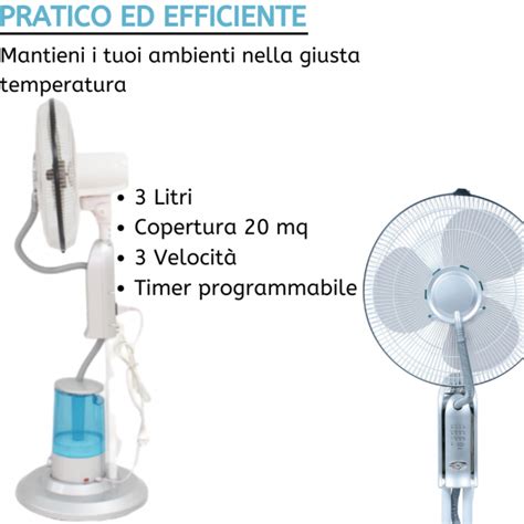 Ventilatore nebulizzatoreChi non si informa adeguatamente in anticipo corre il rischio di ricevere ventilatore nebulizzatore che non hanno la funzione desiderata o sono realizzati con materiali di qualità inferiore. Se volete un prodotto che soddisfi al meglio le vostre aspettative, dovreste provare un ventilatore nebulizzatore.
  <p>Per i prodotti si possono trovare test online e confronti tra i prodotti.  I confronti tra i prodotti possono aiutare a confrontare le diverse funzioni o proprietà dei diversi prodotti. Di seguito, spieghiamo perché la ricerca è importante e di cosa si dovrebbe essere consapevoli quando si acquista un articolo.
</p>

<h2>Acquisto di Ventilatore nebulizzatore - criteri importanti</h2>

<p>Una lista di controllo può aiutarti a evitare di dover cercare informazioni sui prodotti su decine di siti web. Di seguito è riportato un esempio di una lista di controllo che può aiutarvi a trovare il prodotto giusto. Importanti criteri di acquisto includono, ad esempio:
</p><ul>
<li>Opinioni dei clienti</li>
<li>Confronti dei prezzi</li>
<li>Dettagli del prodotto</li>
<li>Termini e condizioni di consegna</li>
<li>Domande dei clienti e risposte dei marchi</li>
</ul>
<h2>Qual è l