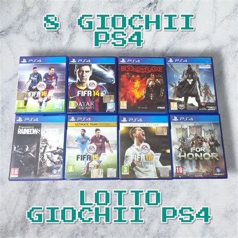 Videogiochi playstation4Chi non si informa adeguatamente in anticipo corre il rischio di ricevere videogiochi playstation4 che non hanno la funzione desiderata o sono realizzati con materiali di qualità inferiore. Se volete un prodotto che soddisfi al meglio le vostre aspettative, dovreste provare un videogiochi playstation4.
  <p>Per i prodotti si possono trovare test online e confronti tra i prodotti.  I confronti tra i prodotti possono aiutare a confrontare le diverse funzioni o proprietà dei diversi prodotti. Di seguito, spieghiamo perché la ricerca è importante e di cosa si dovrebbe essere consapevoli quando si acquista un articolo.
</p>

<h2>Acquisto di Videogiochi playstation4 - criteri importanti</h2>

<p>Una lista di controllo può aiutarti a evitare di dover cercare informazioni sui prodotti su decine di siti web. Di seguito è riportato un esempio di una lista di controllo che può aiutarvi a trovare il prodotto giusto. Importanti criteri di acquisto includono, ad esempio:
</p><ul>
<li>Opinioni dei clienti</li>
<li>Confronti dei prezzi</li>
<li>Dettagli del prodotto</li>
<li>Termini e condizioni di consegna</li>
<li>Domande dei clienti e risposte dei marchi</li>
</ul>
<h2>Qual è l